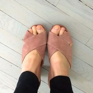Sam Edelman Suede Mules